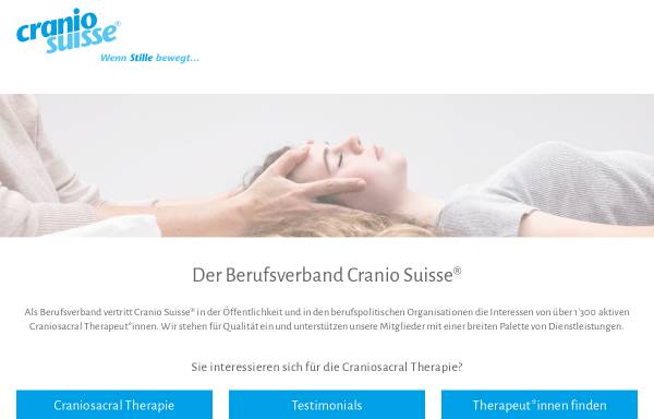 Vorschau von www.craniosuisse.ch, Cranio Suisse