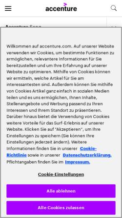 Vorschau der mobilen Webseite www.fischmarkt.de, Fischmarkt - das E-Business Blog von SinnerSchrader