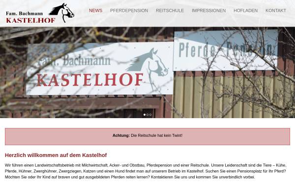 Pferdepension Kastelhof