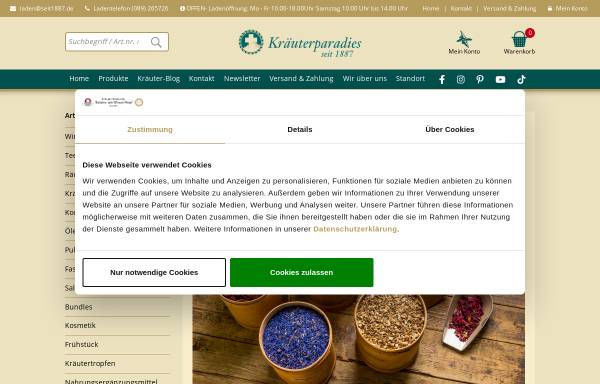 Vorschau von www.phytofit.de, Der Kräuterhof GmbH