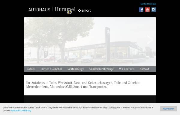 Vorschau von www.mercedes-hummel.at, Mercedes Hummel Tulln