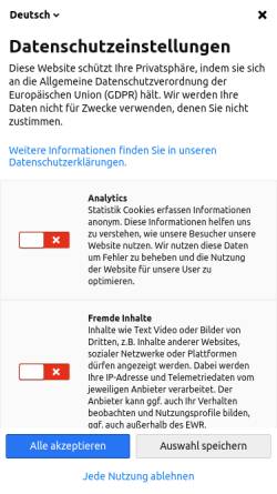 Vorschau der mobilen Webseite www.dtr-ihk.de, Deutsch-Türkische Industrie- und Handelskammer