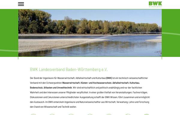 Vorschau von www.bwk-bw.de, BWK Landesverband Baden-Württemberg