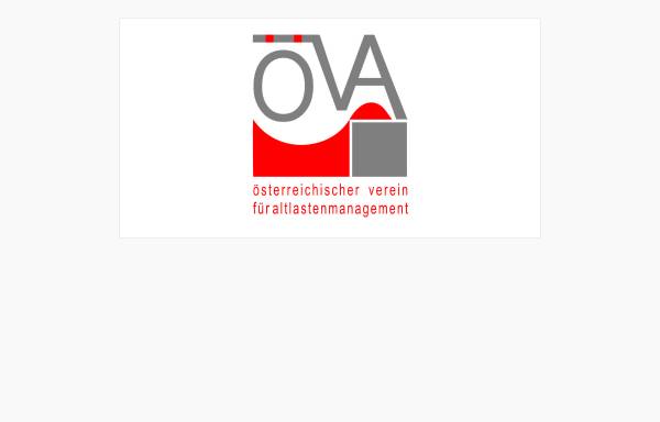 Vorschau von www.altlastenmanagement.at, Österreichischer Verein für Altlastenmanagement (ÖVA)