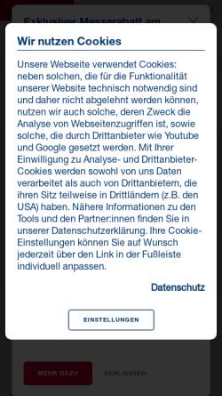 Vorschau der mobilen Webseite www.bfi-wien.or.at, bfi-Wien