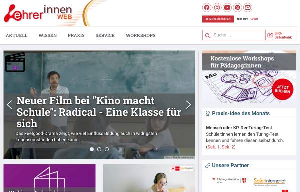 Wiener Bildungsserver / Lehrerweb