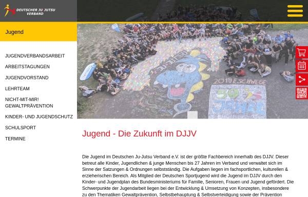 Vorschau von www.ju-jutsu-jugend.de, Ju-Jutsu Jugend im DJJV e.V.