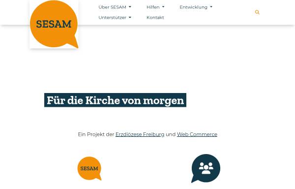 Vorschau von www.kath-musterhausen.de, SESAM Die WebOffensive