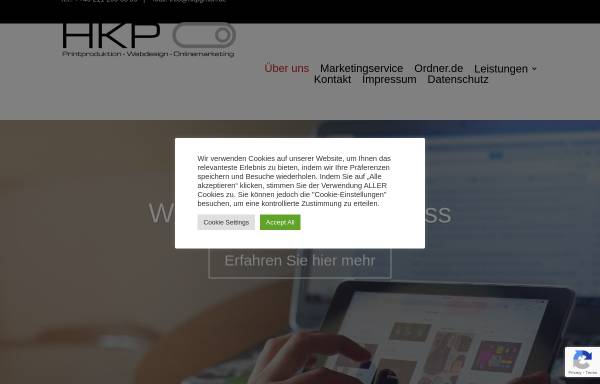 HKP GmbH, Online- und Printproduktion