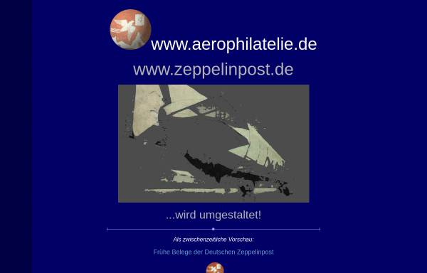 Vorschau von www.zeppelinpost.de, Zeppelinpost-Arbeitsgemeinschaft