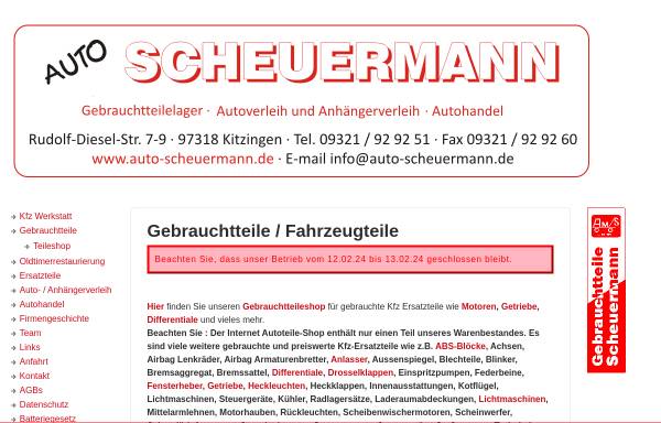 Vorschau von www.auto-scheuermann.de, Auto Scheuermann