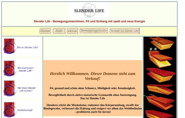 Vorschau von www.slender-life.pflege.name, Slender Life Dagmar Kostrbelova