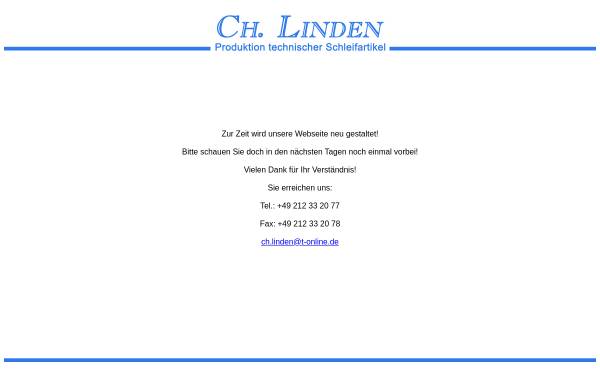 Vorschau von www.ch-linden.de, Dr. Christian Linden