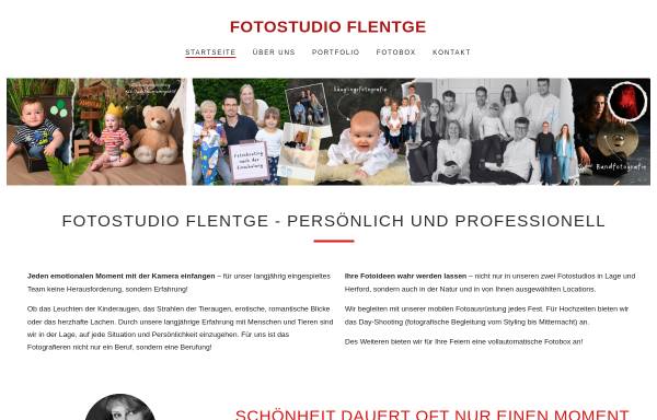 Vorschau von www.fotostudio-flentge.de, Fotostudio Flentge