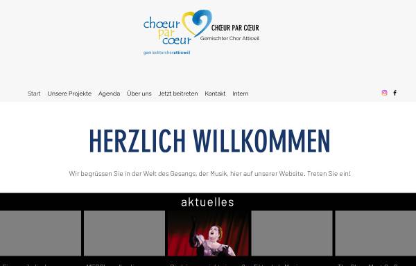 Vorschau von www.gemischterchorattiswil.ch, Gemischter Chor Attiswil