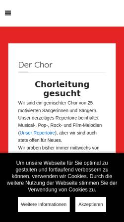 Vorschau der mobilen Webseite www.voices-e-motion.de, Voices-E-motion