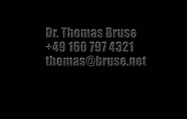 Vorschau von www.bruse.net, Dipl.-Wirt. Ing. Thomas Bruse