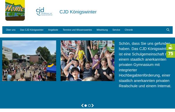 Vorschau von www.cjd-koenigswinter.de, CJD Christophorusschule Königswinter