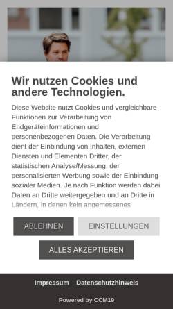 Vorschau der mobilen Webseite www.ullihantke.de, Hankte, Ulli
