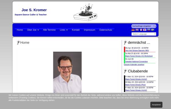 Vorschau von www.joe-kromer.de, Kromer, Joe