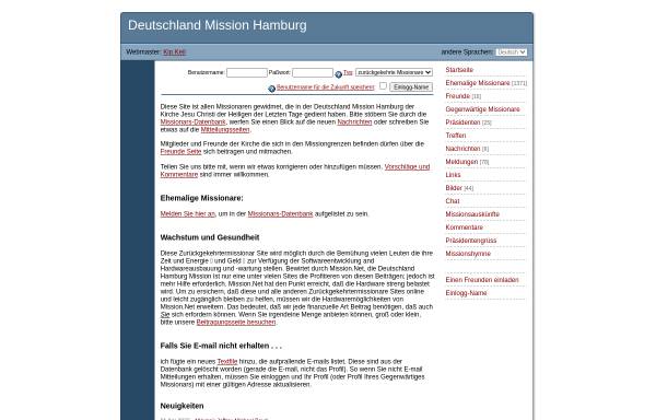Vorschau von www.mission.net, Deutschland Mission Hamburg