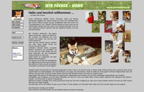 Vorschau von www.wir-fuechse.de, Wir Füchse