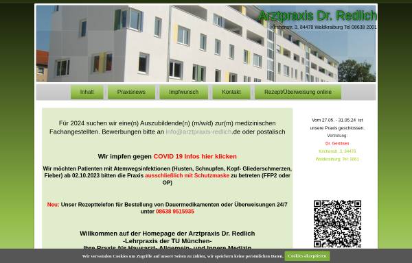 Vorschau von www.arztpraxis-redlich.de, Redlich, Dr. med. Angelika und Redlich, Andreas