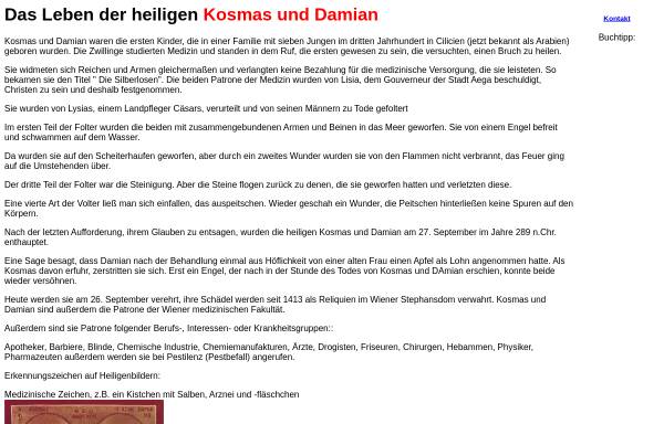 Vorschau von www.naimad.de, Kosmas und Damian