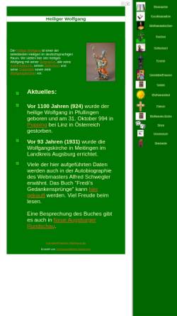 Vorschau der mobilen Webseite www.heiliger-wolfgang.de, Wolfgang