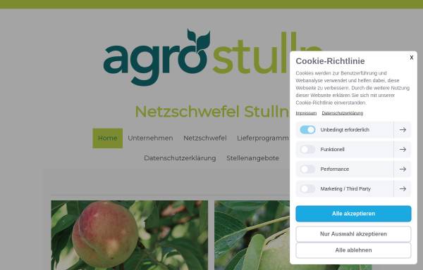 Vorschau von www.agrostulln.de, Aagrostulln GmbH