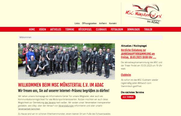 Vorschau von mscettenheimmuenster.de, Motorsportclub Münstertal
