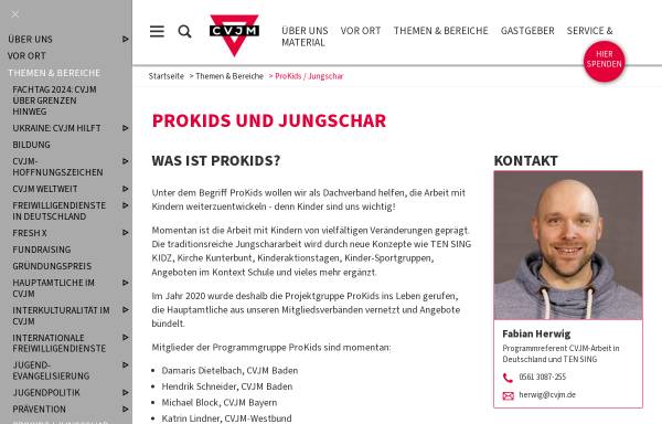 Vorschau von www.jungschar.de, Jungschar - alles was geht