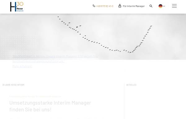 Vorschau von interim-management.de, Ludwig Heuse GmbH