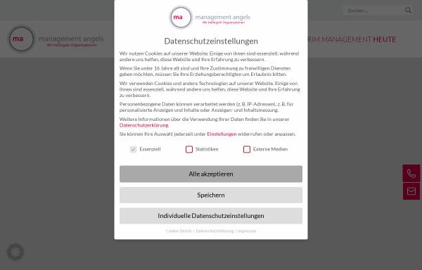 Vorschau von www.managementangels.com, Management Angels GmbH