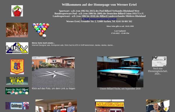 Vorschau von www.werner-ertel.de, Werner Ertel