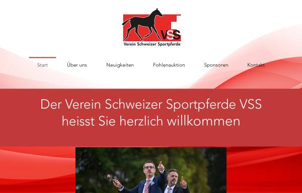Vorschau von www.vss-acss.ch, Verein Schweizer Sportpferde