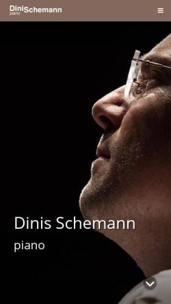 Vorschau der mobilen Webseite www.schemann-duo.de, Schemann-Klavierduo