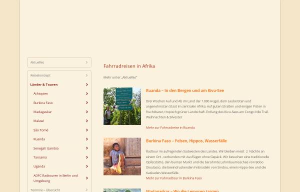 Vorschau von www.afrika-erleben.de, Afrika-erleben.de