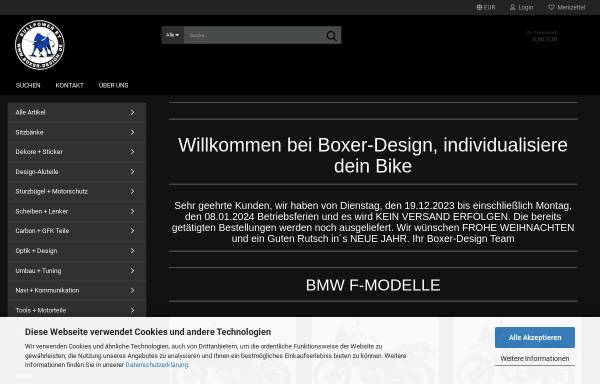 Vorschau von www.boxer-design.de, Boxer-Design