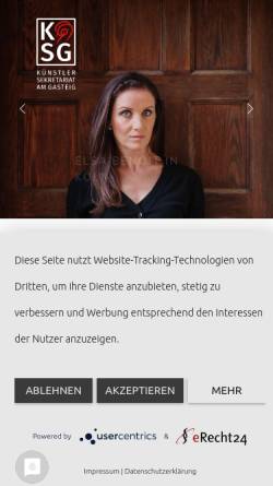 Vorschau der mobilen Webseite www.ks-gasteig.de, Lang Lang