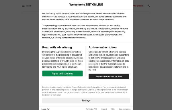 Vorschau von www.zeit.de, Ich habe einen Traum