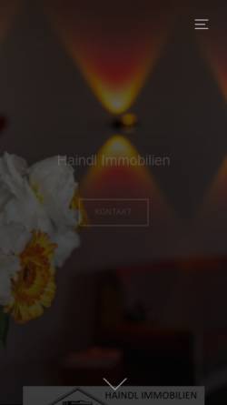 Vorschau der mobilen Webseite haindl-immo.de, Haindl Immobilien GmbH & Co Fraunhofer 11 KG