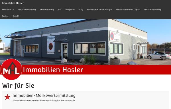 Vorschau von www.hasler-immobilien.de, Hasler Immobilien OHG