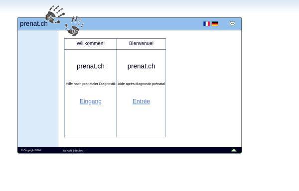 Vorschau von www.prenat.ch, Prenat, Hilfe nach pränataler Diagnose