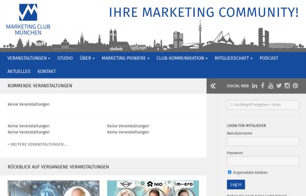 Vorschau von www.marketingclub-muenchen.de, Marketing-Club München e.V.