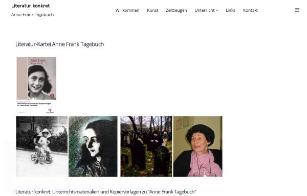 Vorschau von www.geschichtsunterricht-online.de, Anne Frank: Tagebuch