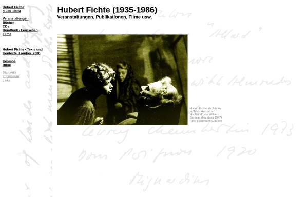 Hubert Fichte (1935-1986)