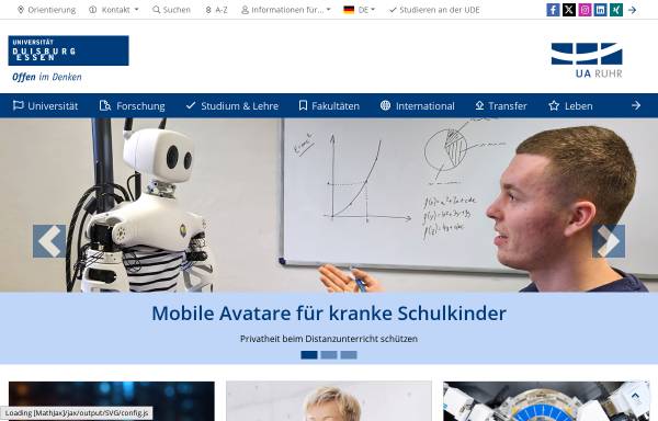 Vorschau von www.uni-duisburg.de, Arbeitskreis Politik und Kommunikation