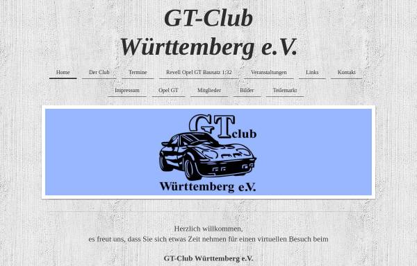 Vorschau von www.gt-club-wuerttemberg.de, GT-Club Württemberg e.V.