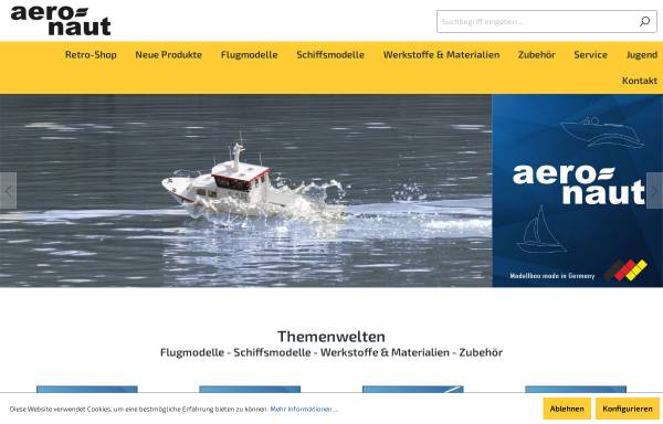 Vorschau von www.aero-naut.de, Aero-naut